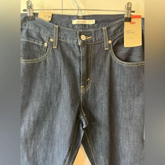 NWT Levi's Middy Straight Leg Jeans 31 X 30 - Picture 6 of 12